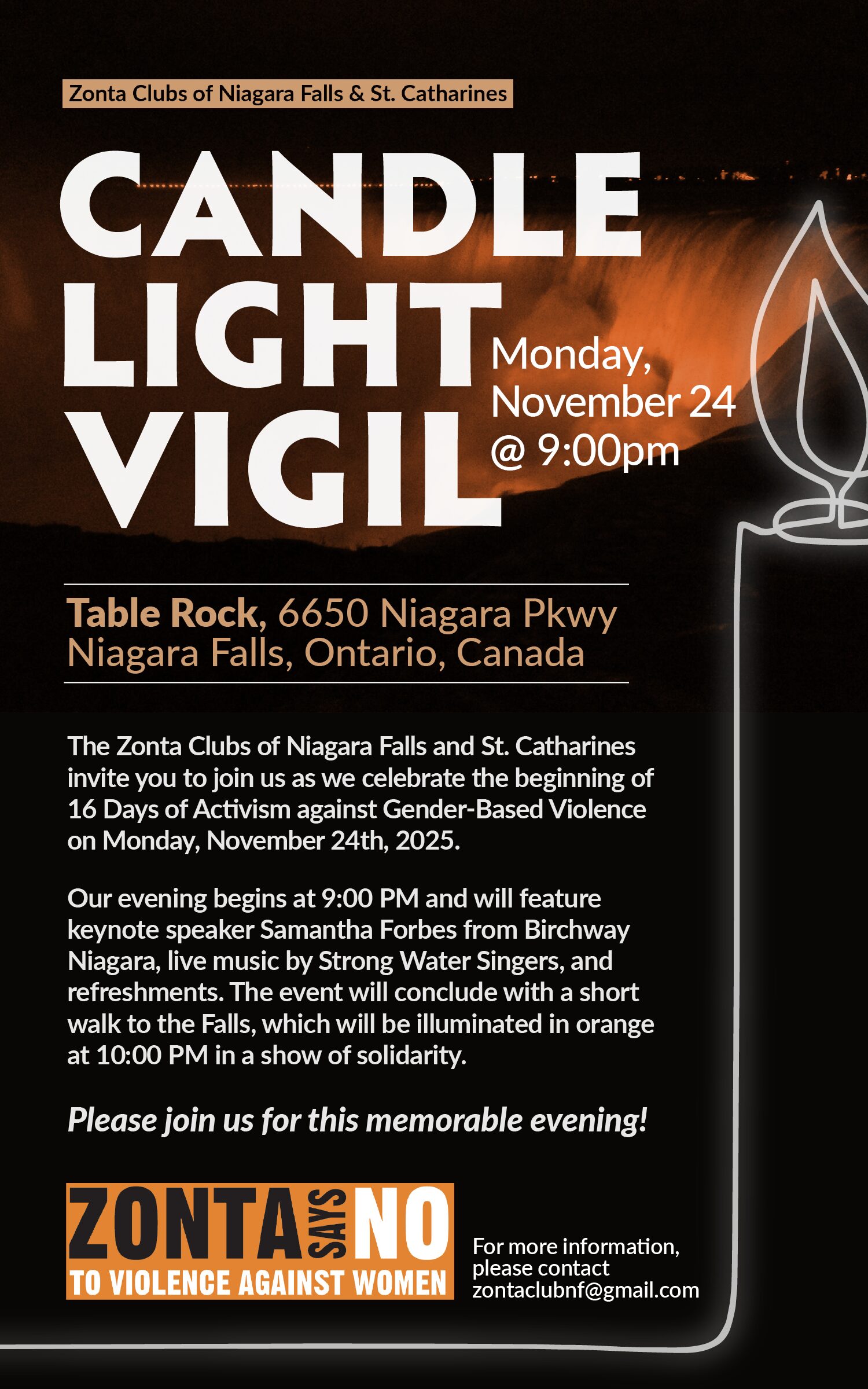 Candle Light Vigil poster